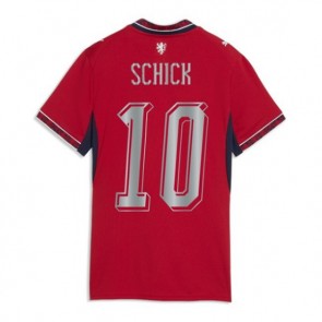 Tjeckien Patrik Schick #10 Replika Hemmatröja Damer VM 2026 Kortärmad